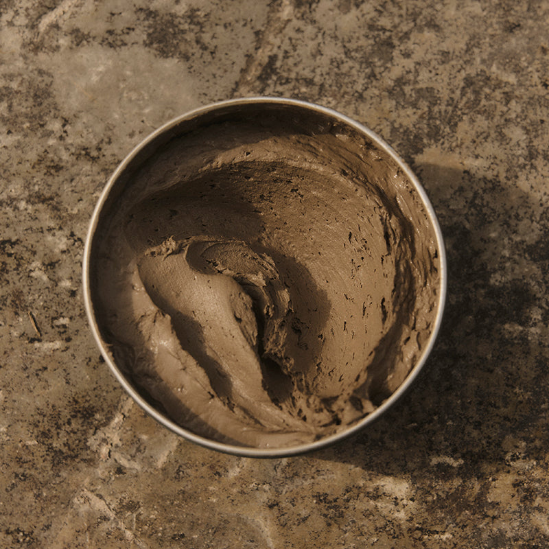 Open pod of SOULT Body Mask &#39;Eternal Clay&#39;